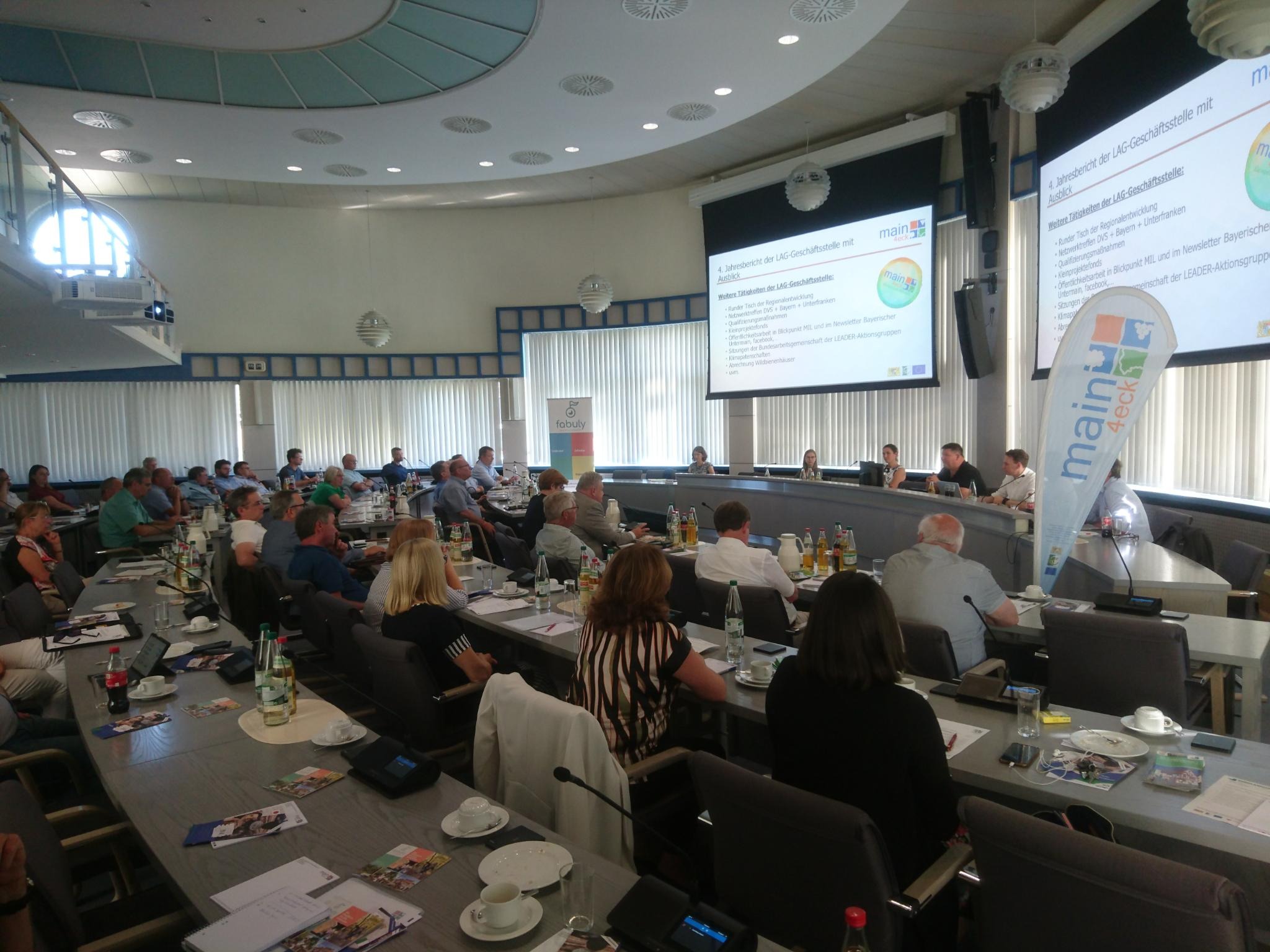 Migliederversammlung 2023 im großen Sitzungssaal des Landratsamtes Miltenberg