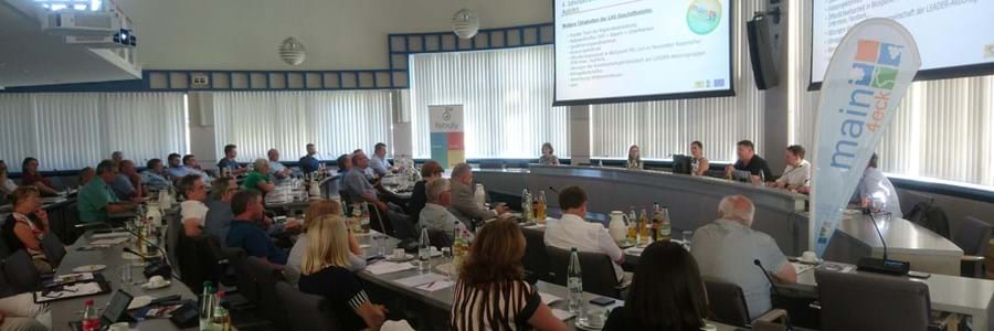 Migliederversammlung 2023 im großen Sitzungssaal des Landratsamtes Miltenberg